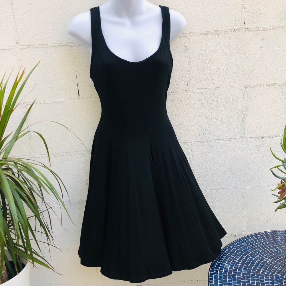 SEXY LOW BACK Black Bebe dress size small